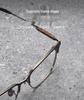 Ultra-Light Pure Titanium Rosewood Men's Fashion Eyeglass Frame