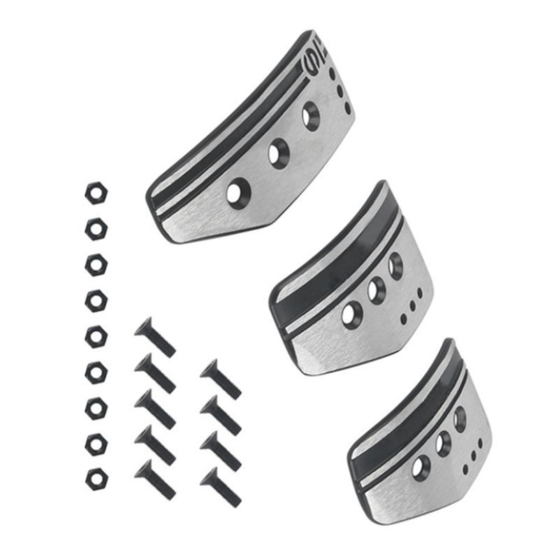 QQ-Car Aluminum Alloy Pedal Rest Pedal Cover Accelerator Pedal Cover Clutch Pedal Cover For Manual Transmission Car Pedals