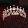 Luxury Crystal Bridal Crowns Cake Decorations Queen Princess Tiara Wedding Crown  Birthday Party