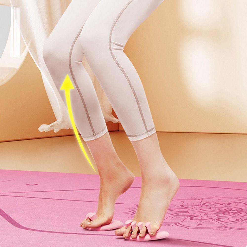 2Pcs Elastic Foot Alignment Device Anti-Slip O-shaped Leg Orthopedic Insoles  Flat Feet Relief