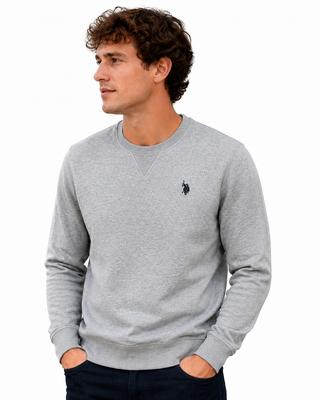 U.. Polo Assn. - Men' Sweatshirt - Gray Melange