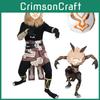 Genshin Impact Hilichurl Cosplay Costume Set With Plush Mask Perfect For Halloween Party And Comic Con