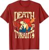 Retro Rabbit Death To Tyrants Vintage 90s Funny Quote TShirt Retro Style Street Saying Tee Novelty Gift Short Sleeve Blouses