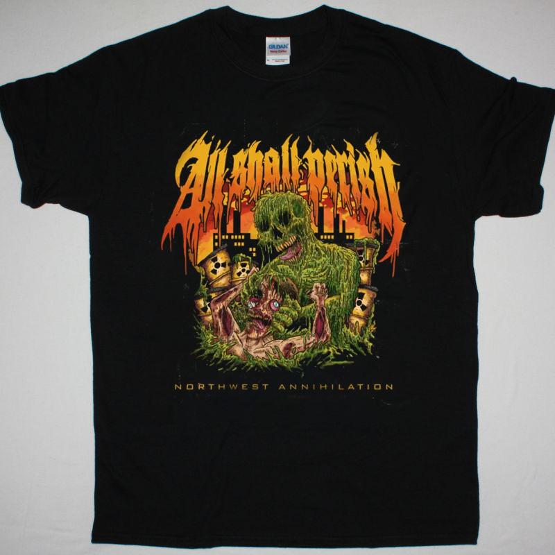

New! All Shall Perish Band Cotton Black Shirt Unisex Concert S to 5XL Unisex T-Shirt XXL