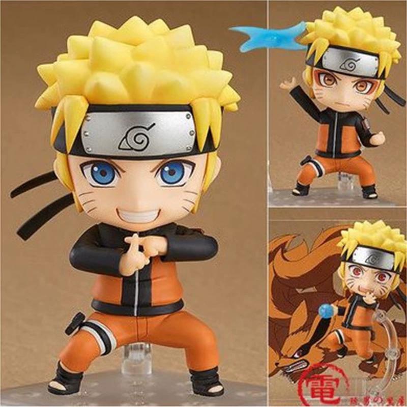16pcs Nendoroid Naruto Shippuden Q Version Anime Action Figure Naruto Itachi Sasuke Kakashi Articulated Model Toy Birthday Gift