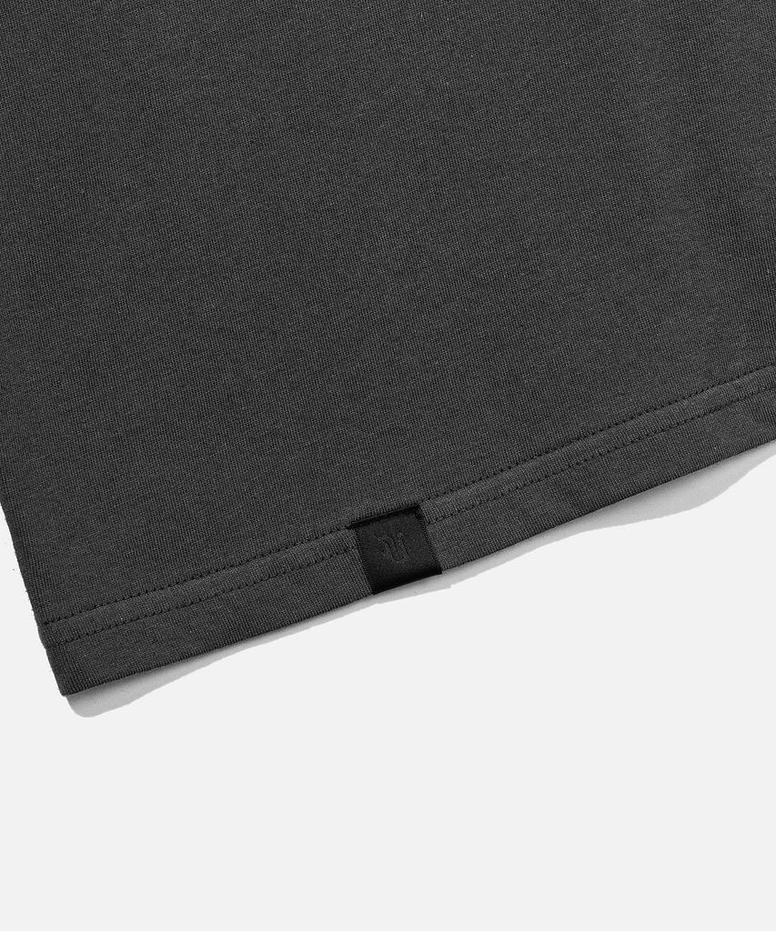 VASTIC Wide Shoulder T-Shirt_Charcoal
