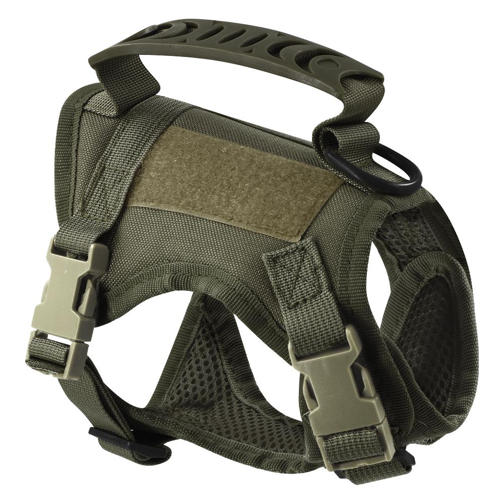 Tactical Cat Harness Adjustable Vest For Military Service Puppy Kitten Small Dogs Harnesses Walking Training Cat Accessories
