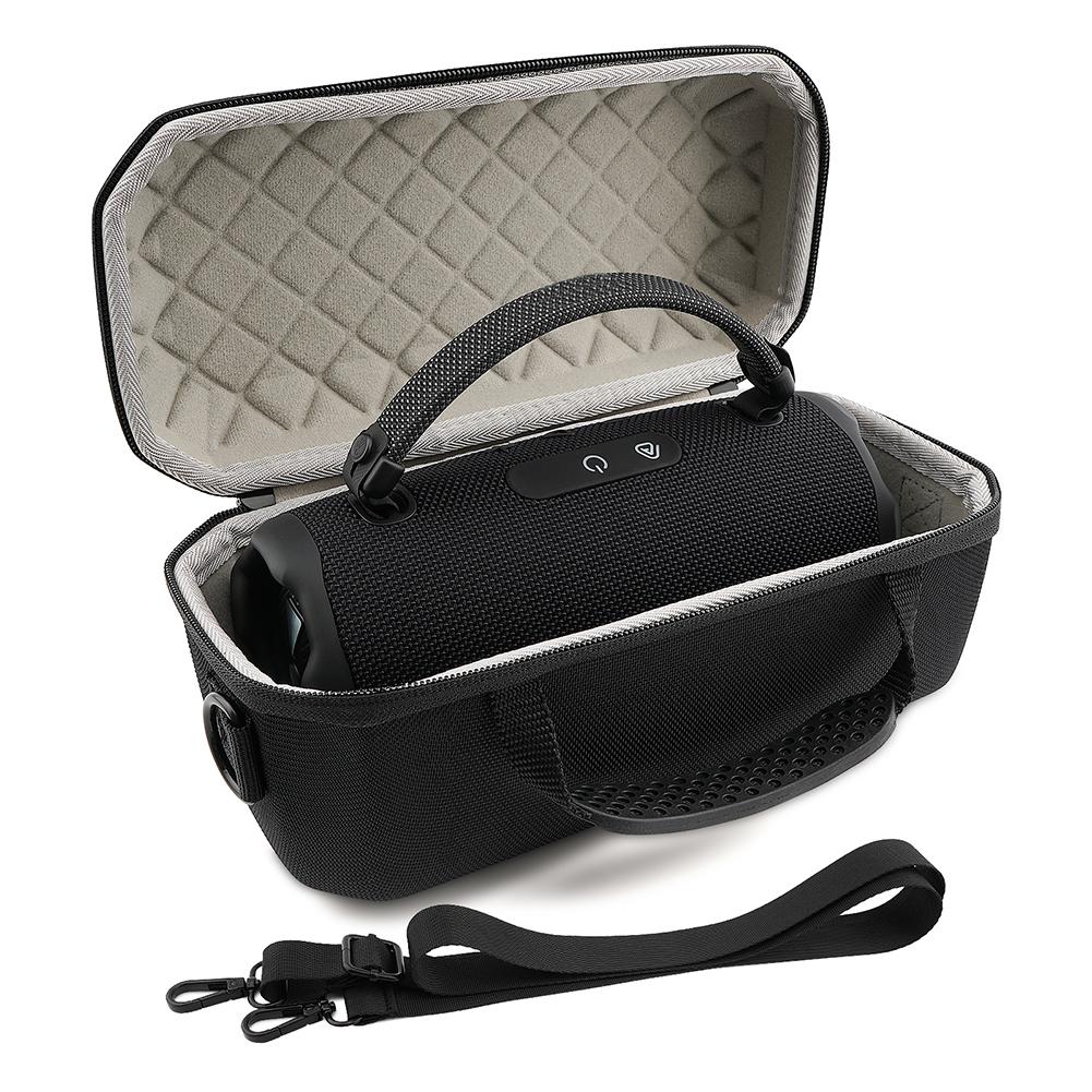 Hard EVA Travel Box with Adjustable Shoulder Strap Carrying Case Storage Bag for Charge 6 Wireless BT Speaker