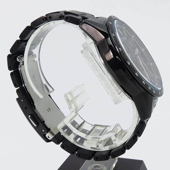 CITIZEN Watch Chronograph Solar Black d Marutaka Koshien Store E821-00C2403 Men's 71-0329