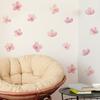 6Pcs Wall Decals, Flower Print Wall Stickers, Self-Adhesive Removable Waterproof Scratch Resistant Wall Decals for Kids Rooms And Kindergartens