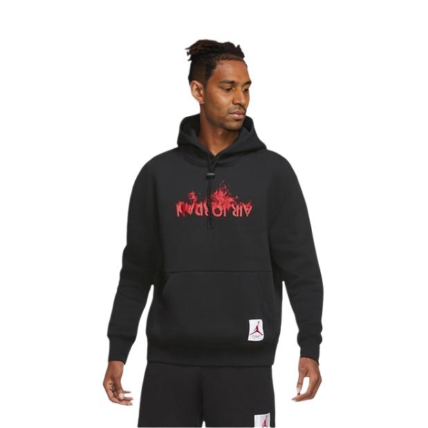 Jordan Air Jordan AJ4 Sweatshirts Men's Black Hooded Moderate Regular DD3868-010