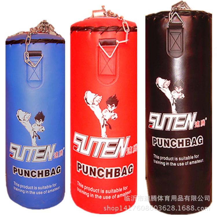 Saget Kid Faux Leather Boxing Punching Bag, 60-140cm, for Training and Sanda Fighting. 60cm чёрный