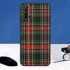 Scottish Plaid Warm Plaid Case For Huawei Nova Y90 Y91 Y60 Y61 Y70 10 9 SE 11 Pro 5T 11i 8i 3i P20 P40 P30 Lite Cover