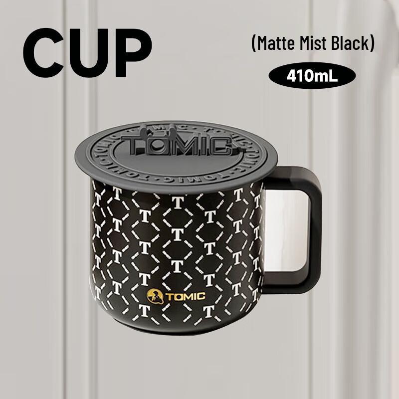 

TOMIC TC85007 Ceramic Coffee Mug with Lid