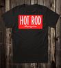 T-shirt Hot Rod Retrò 100% Cotone Speed Shop Drag Race Custom Rod Magazine