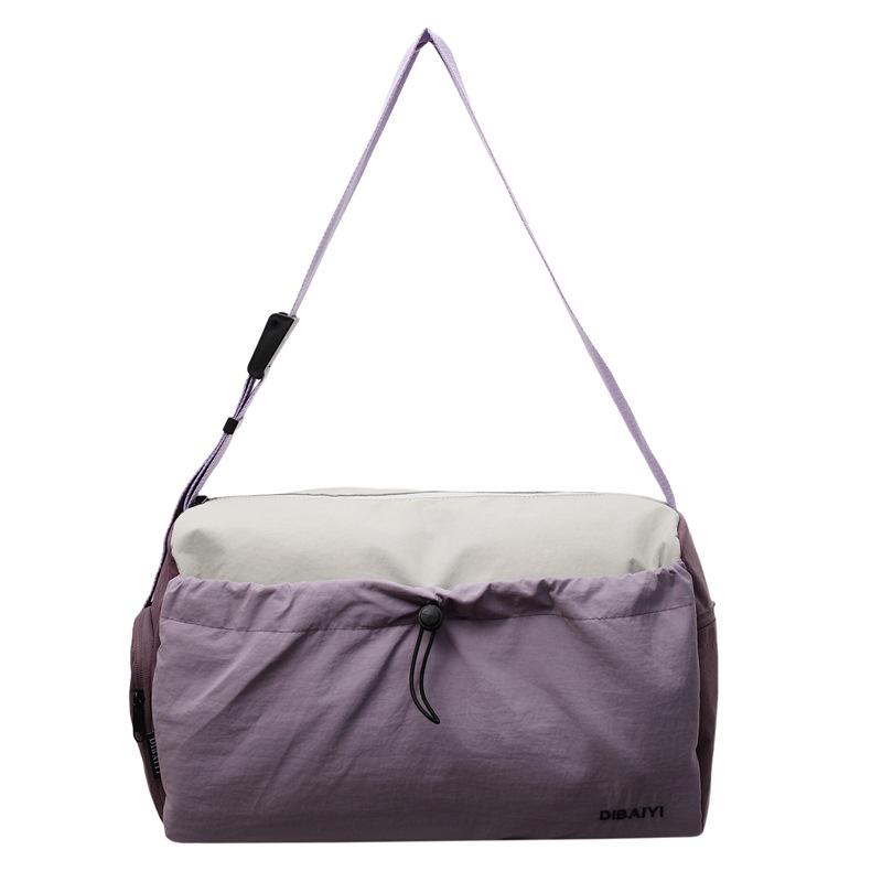 

Dry and Wet Separation Sports Fitness Bag Women s Swimming Bag Lightweight Large-capacity Travel Bag Short-distance Business Trip Storage Duffel Bag фіолетовий