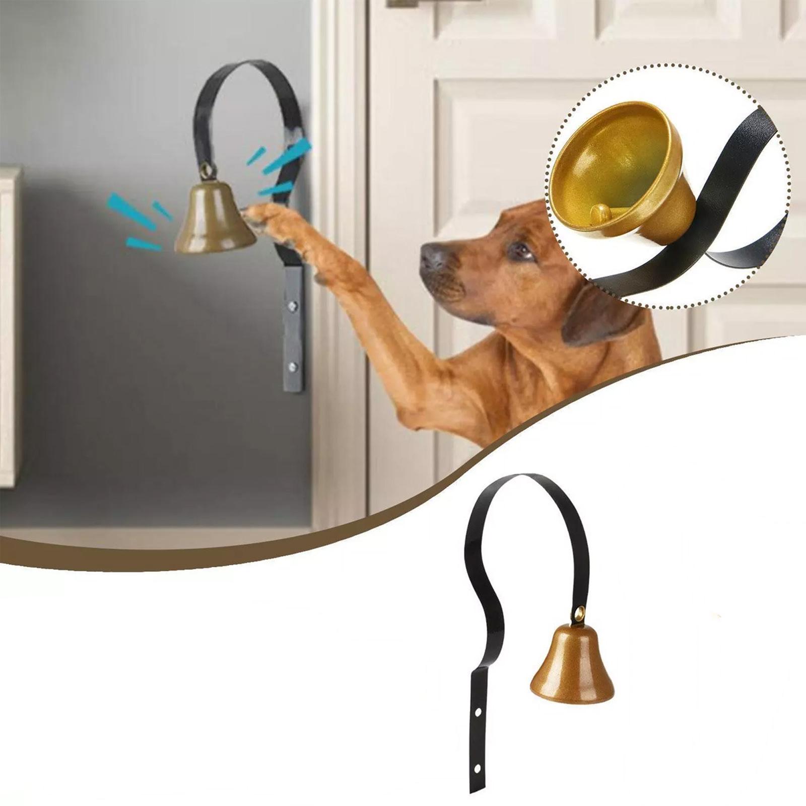 

Dog DoorbellRetro DoorbellTraditional Metal Shopkeepers BellWall Mounted Metal Alarm System One Size чорний