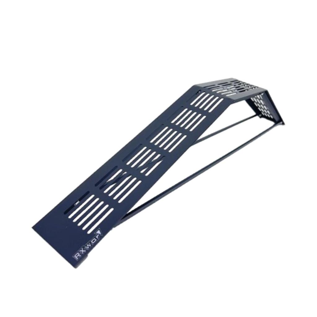 Realistic RC Crawler Bridge Aluminum Alloy Ramp for 1/10 1/8 Scale RC Cars Obstacle Scene Accessories