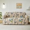 Armchair Corner Sofa Cover Leaves Stretch Sofa Cover Couch Cover Slipcovers Chaselong Protector for Pets and Kids Fully Wrap