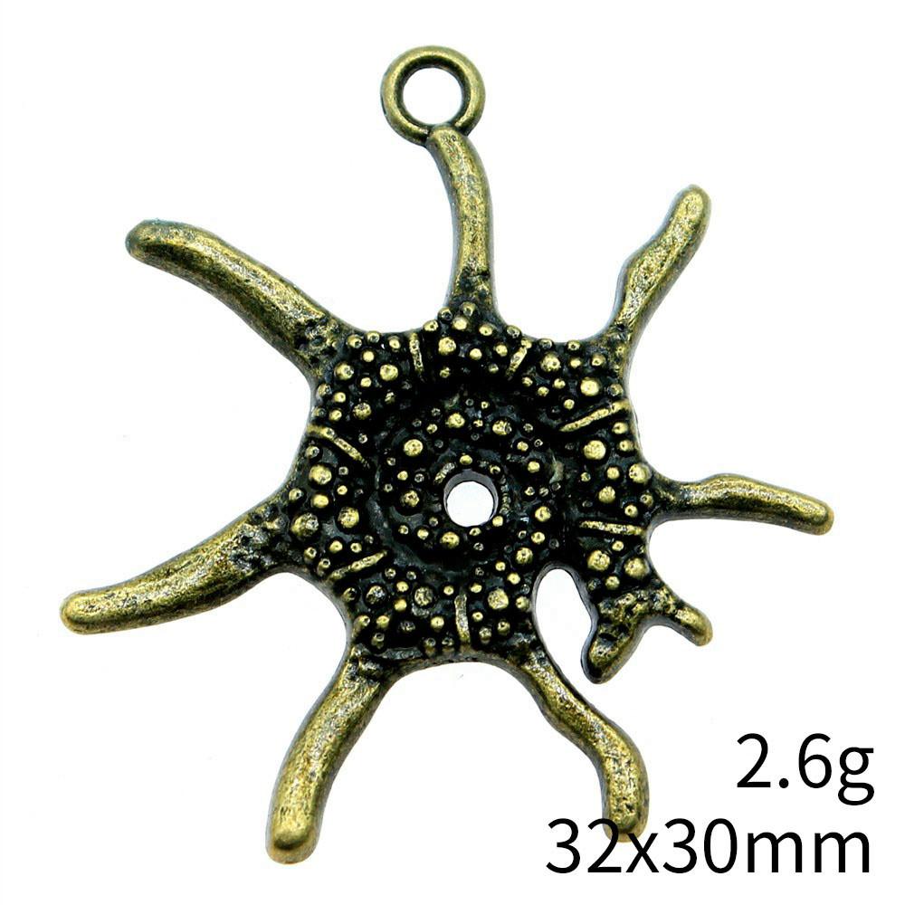 Mother's Day Charms For Needlework Starfish Charms Pendant Clearance Sale Items Pendants For Bracelets
