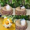 Wooden Shiba Inu Handcrafted Figurine Gift For Home Decor And Collectors