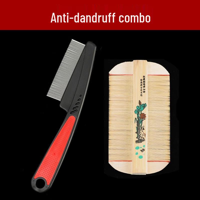 Extra-Dense Fine-Toothed Comb for Removing Dandruff and Lice, Ideal for Children's Hair
