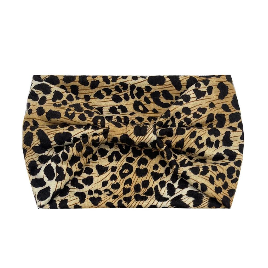 Leopard Print Sports Yoga Headband - Popular European & American Style