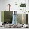 Pure Titanium Double-Layer Thermos Cup with Magnetic Suction and Bamboo Joint - Tea Steeper & Business Gift Cup