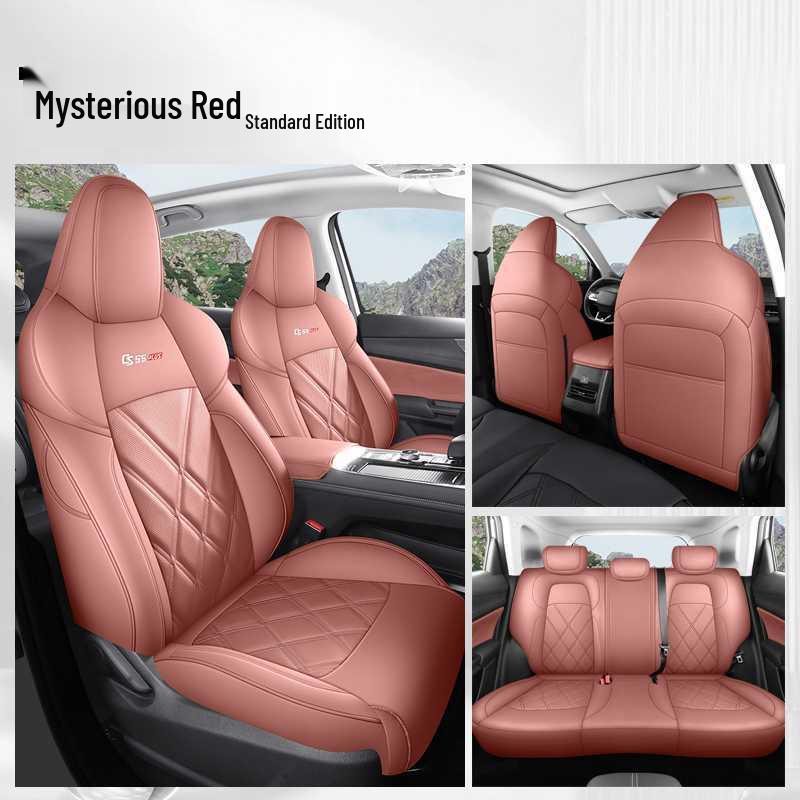 Changan CS55 PLUS Third-Gen Leather Seat Covers: Fits 25 Models, Fully Enclosed, All-Season Cushions. Model Year Note