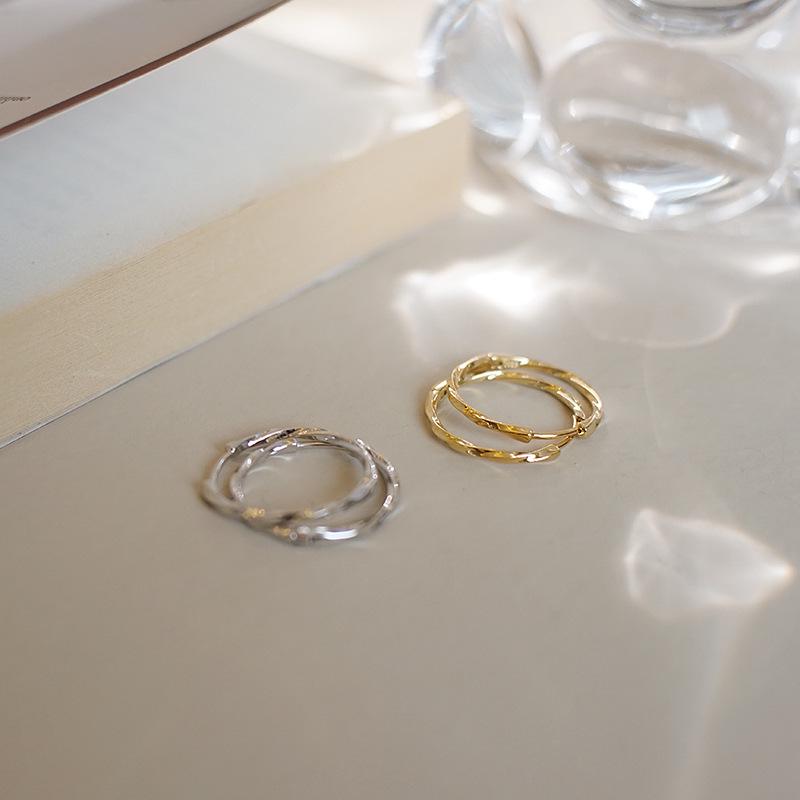 

Минималистичные позолоченные витые каффы для ушей - Женские украшения из стерлингового серебра S925 Gold Earrings