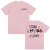 Singer Nina Chuba Album Tour 2025 Cover Tshirt Men Women Fashion Vintage Short Sleeve Tee Shirt Summer ONeck Loose Shirt Tops