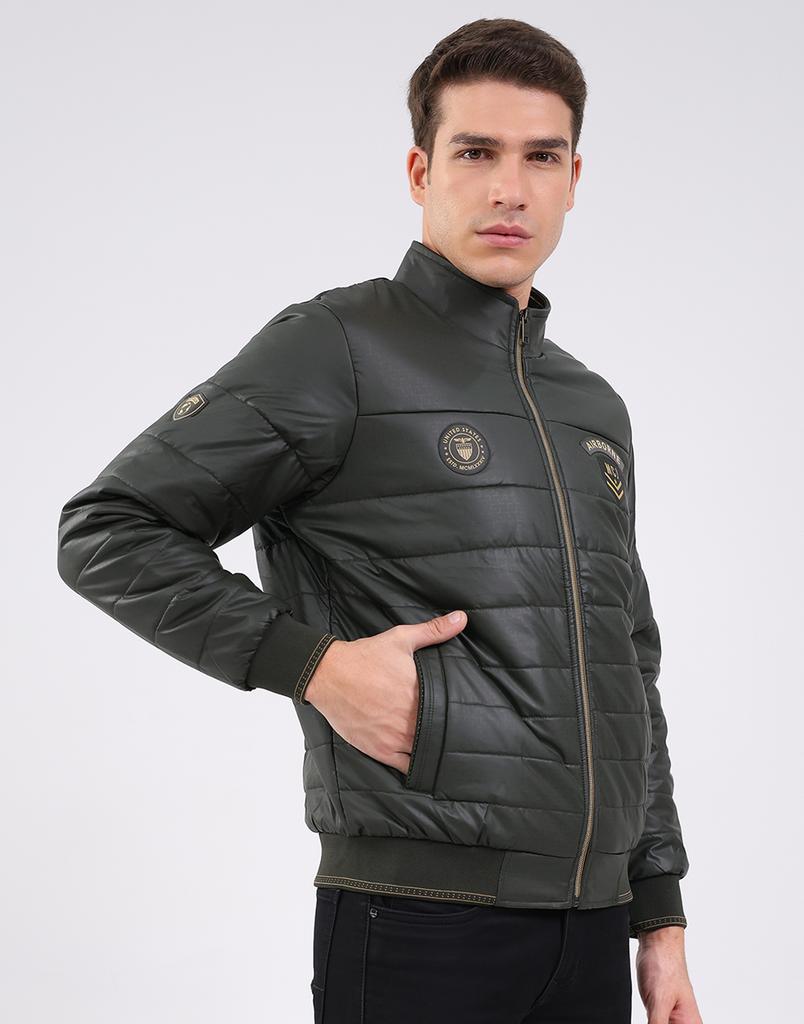 Monte Carlo Men's Mock Neck Full Sleeve Jacket