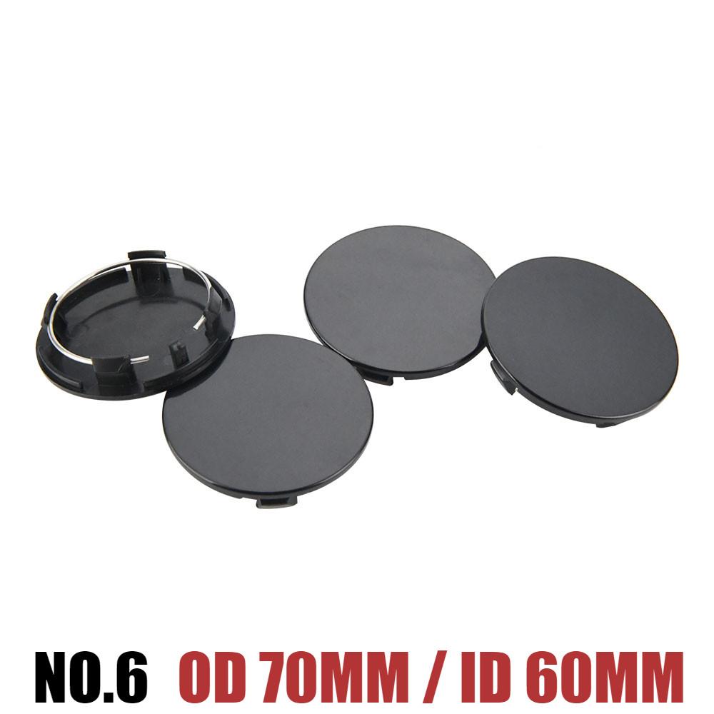 Universal Blank Center Cap 60mm/62mm/65mm/68mm/70mm/83mm No Logo Base Rim Hub Cap Wheel Cover Car Tire Accessories
