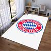 FC Bayern Munich Logo Rug Design Non-slip rug suitable for living room and bedroom sofas.