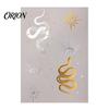 Adult Child Fake Tattoos Golden Silver-color Metallic Tattoo Sticker for Women Girls, Temporary Stickers Face Body Arm Decoration, Waterproof