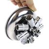 Circular Magnetic Tray Stainless Steel Parts Bowl Screw Storage Tool for Auto Repair with Strong Suction Pad Tools Organizer