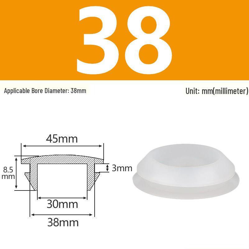 High-Temp Resistant Silicone Rubber Stopper with Card Slot Sealing Cap