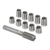 1 Satz Universelle Zündkerzengewinde-Reparaturwerkzeuge Mit M10x1.0 / M14x1.25 Gewindeeinsätzen Mit Gewindebohrer Für Benzinmotoren/Generatoren
