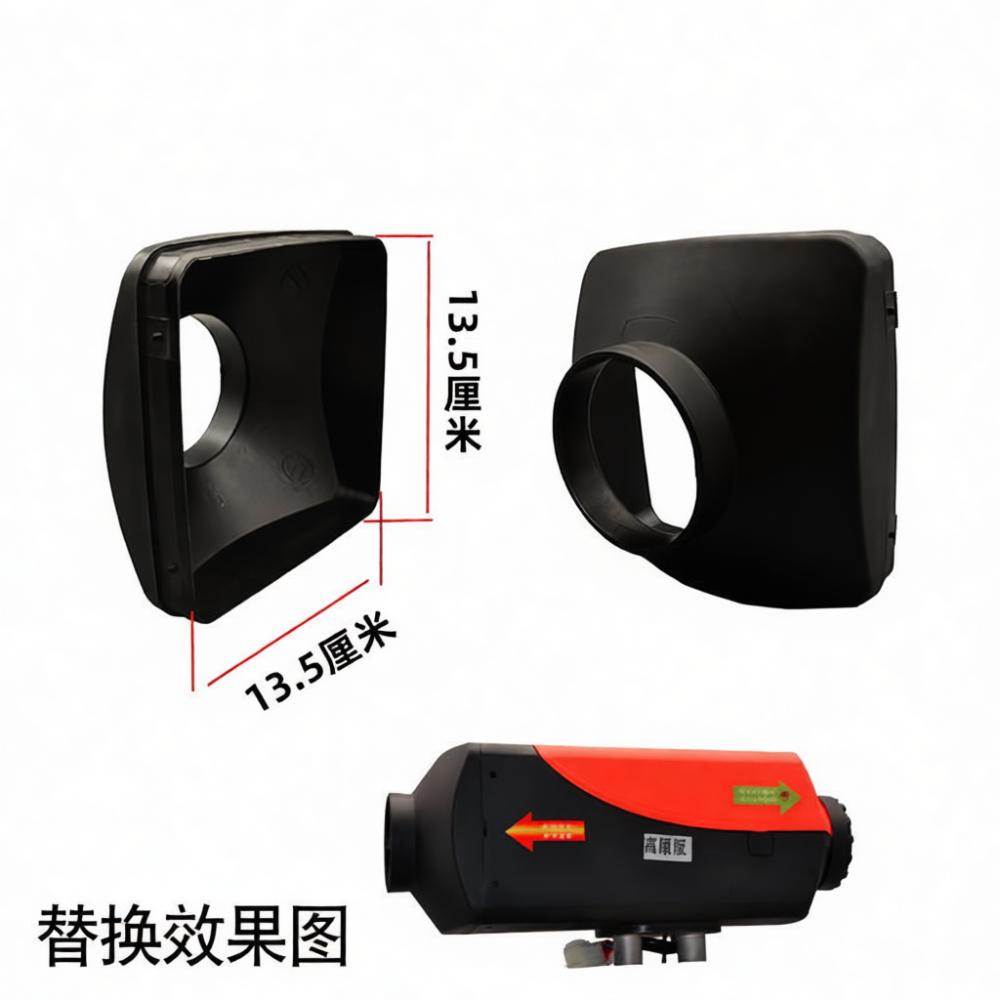 Diesel Heater Duct Pipe Adapter Connector Ventilation Outlet Reducer Tee Fitting For Truck Boat Motorhome Heating kit