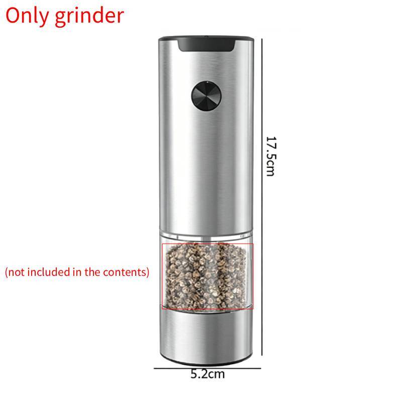 Electric Pepper Salt Grinder With Rechargeable Battery For Home Kitchen Gift