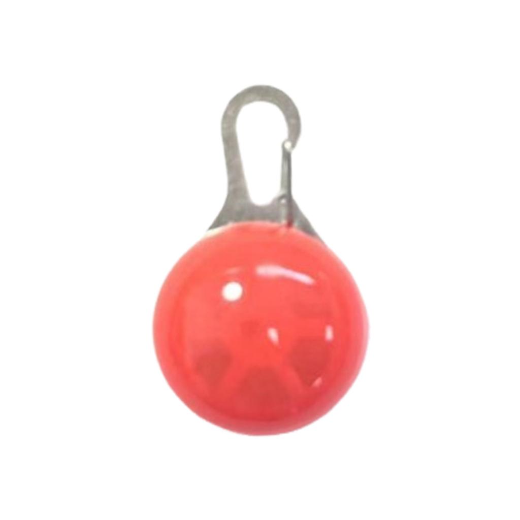 LED Glowing Dog Collar Pendant Light Up Reflective Night Walking Safety Pet Accessories for Small Medium Large Dogs