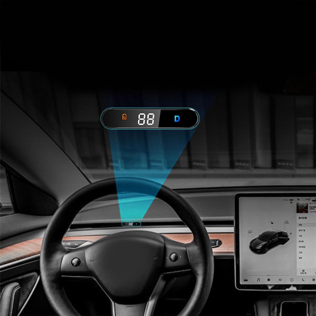 HUD Head Up Display For Tesla Model 3/Model Y Auto Electronics HUD Projector Display Speedometer Car Accessories