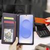 Fashion Embroidered Zipper Phone Case Wallet Leather Case for Samsung Galaxy S25 Phone Case