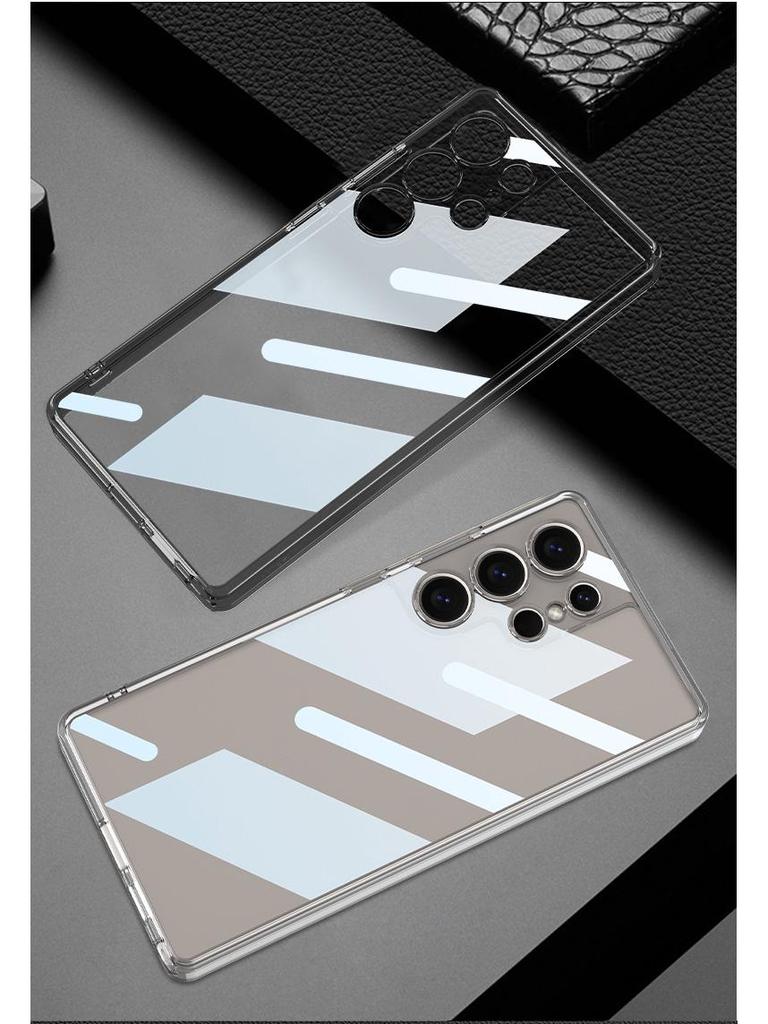 Galaxy S25 Case - Ultra Slim Transparent for S25Ultra and Creative Space Design for S25Plus