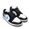 DC0774-041 Nike Air 1 Low "Black/University Blue" (Women's)