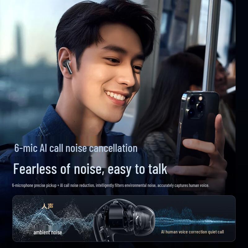 GFFOCUS AirPro ANC Bluetooth In-Ear Earbuds with 80H Battery