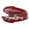 Royal Enfield "White Flame" Petrol Fuel Gas Tank For  Scram 411