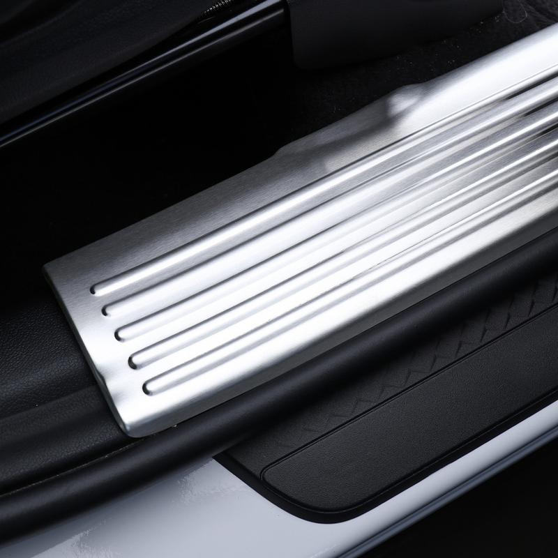 For Kia Sorento MQ4 2024-2026 Stainless Steel Inner Door Sill Protector Cover Trim Accessories Car Supplies