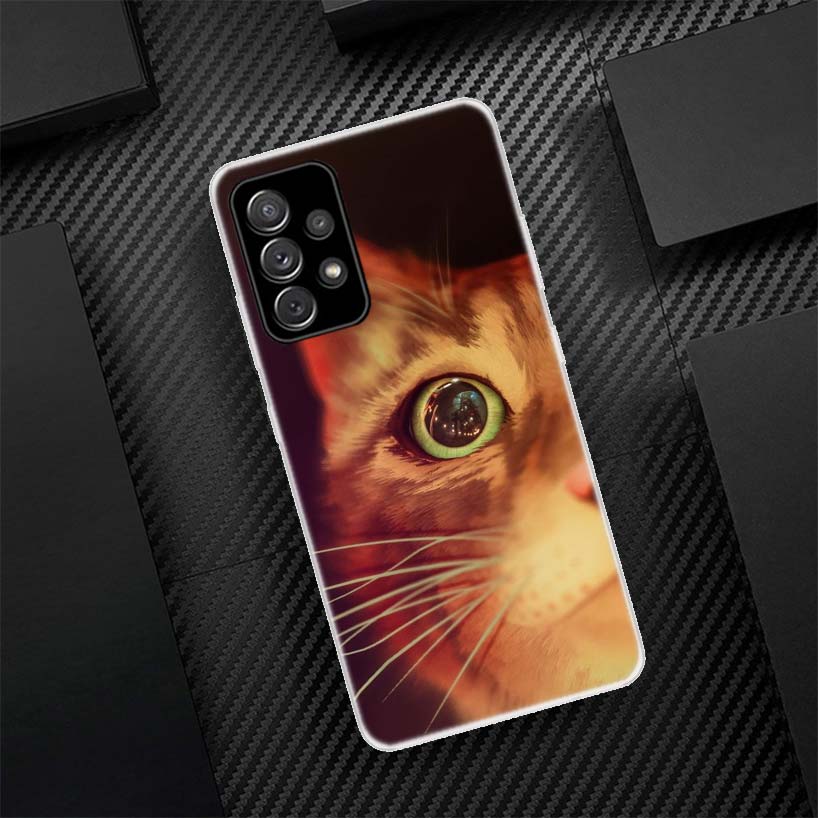 Stray Cat Game Phone Case For Samsung Galaxy A56 A55 A54 A53 A17 A16 A15 A14 A13 A36 A35 A34 A33 A26 A25 A24 A23 A05S A04S Galax