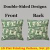 Greenback Flood square Jacquard Pillow Cover for Sofa Office Waist Cushion Cover Home Decorative Pillowcase